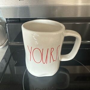 Rae Dunn Yours Coffee Mug